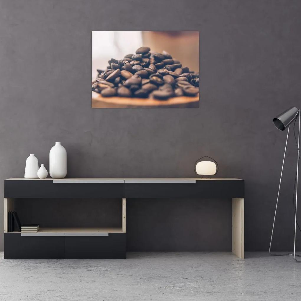 Sklenený obraz kávy (70x50 cm)
