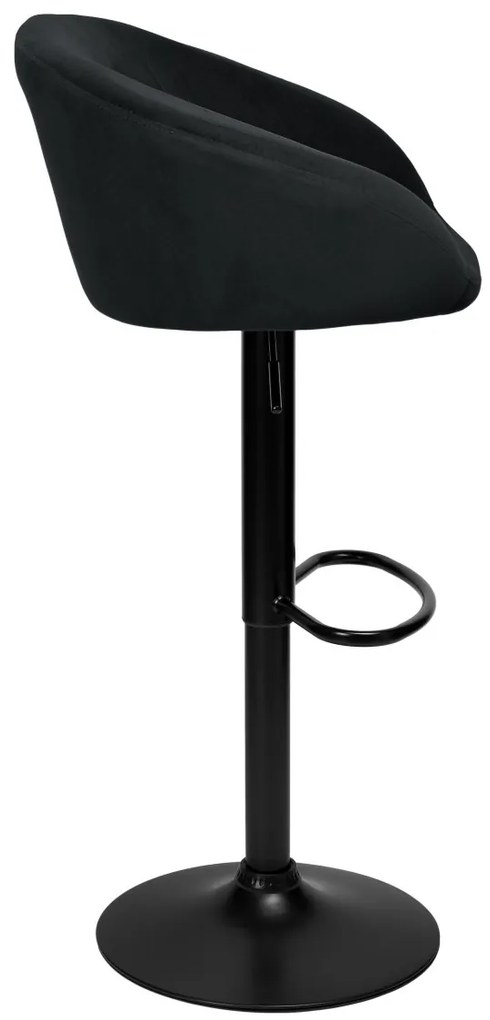 Barová stolička Paterson čierna