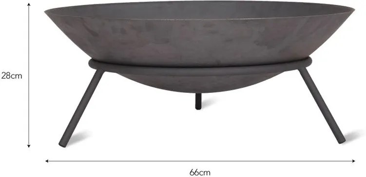 Garden Trading Liatinové záhradné ohnisko Idbury