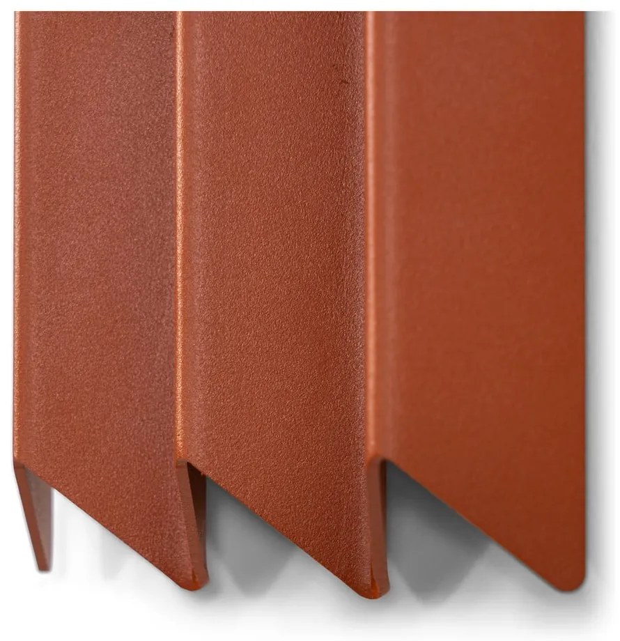 Kovový nástenný vešiak v terakotovej farbe 13 cm Sensu – Spinder Design