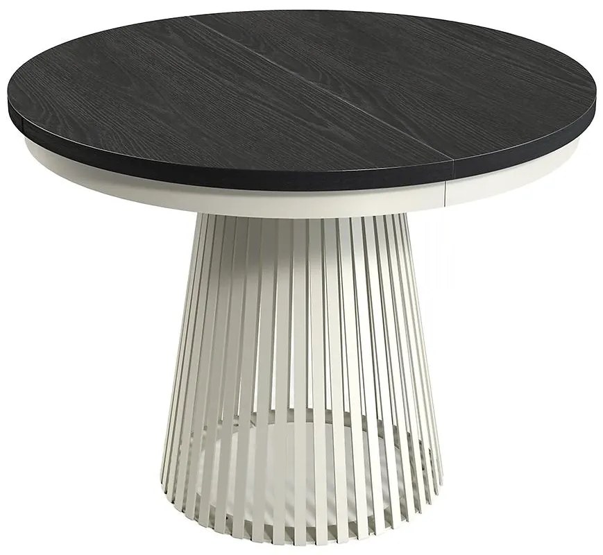 Rozkladací stôl  Garda Kašmír/Čierne drevo