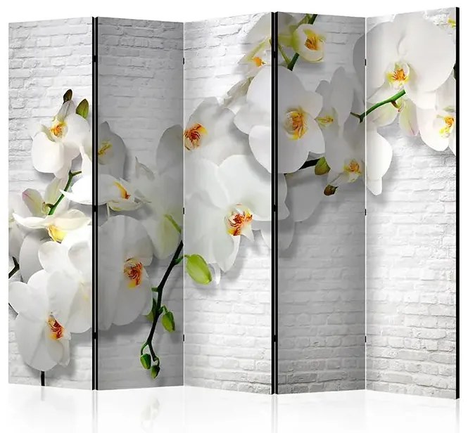 Paraván - The Urban Orchid II [Room Dividers] Veľkosť: 225x172, Verzia: Akustický