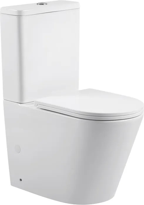 Erga Tina, WC kombi misa 620x365x820 mm, Tornado 2.0 + toaletné sedadlo, biela lesklá, ERG-V03-TINA-TO2-WH