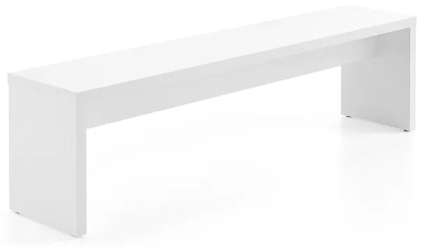 Lavica CONNECT, 1700x360x450 mm, biela