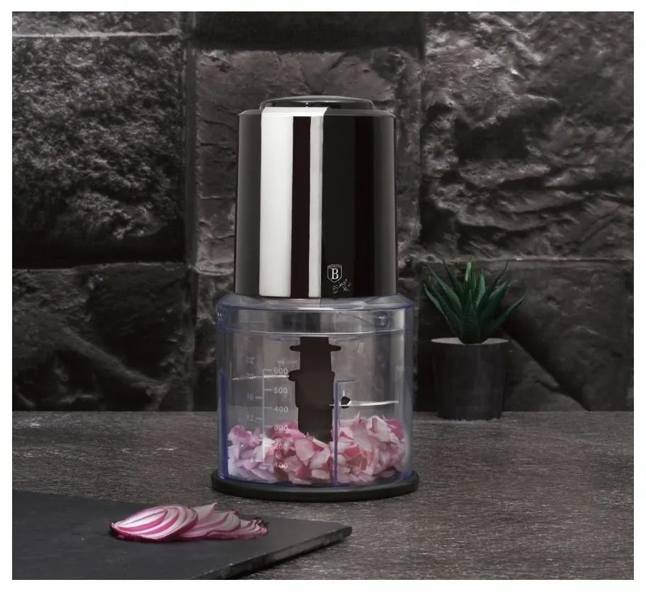 Berlinger Haus Sekáčik na ovocie a zeleninu Shiny Black Collection