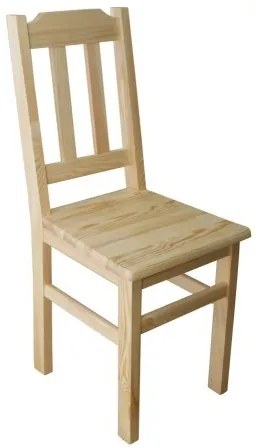 Stolička jednoduchá - STO01: Borovica 42cm