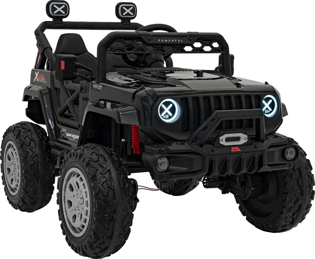 Ramiz Detské elektrické auto OFF ROAD Speed Čierne