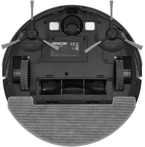 Sencor - Inteligentný robotický vysávač s mopom 2v1 28W/2600 mAh Wi-Fi biela + DO
