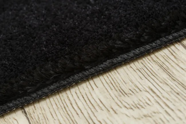 Kúpeľňový koberček SANTA čierny