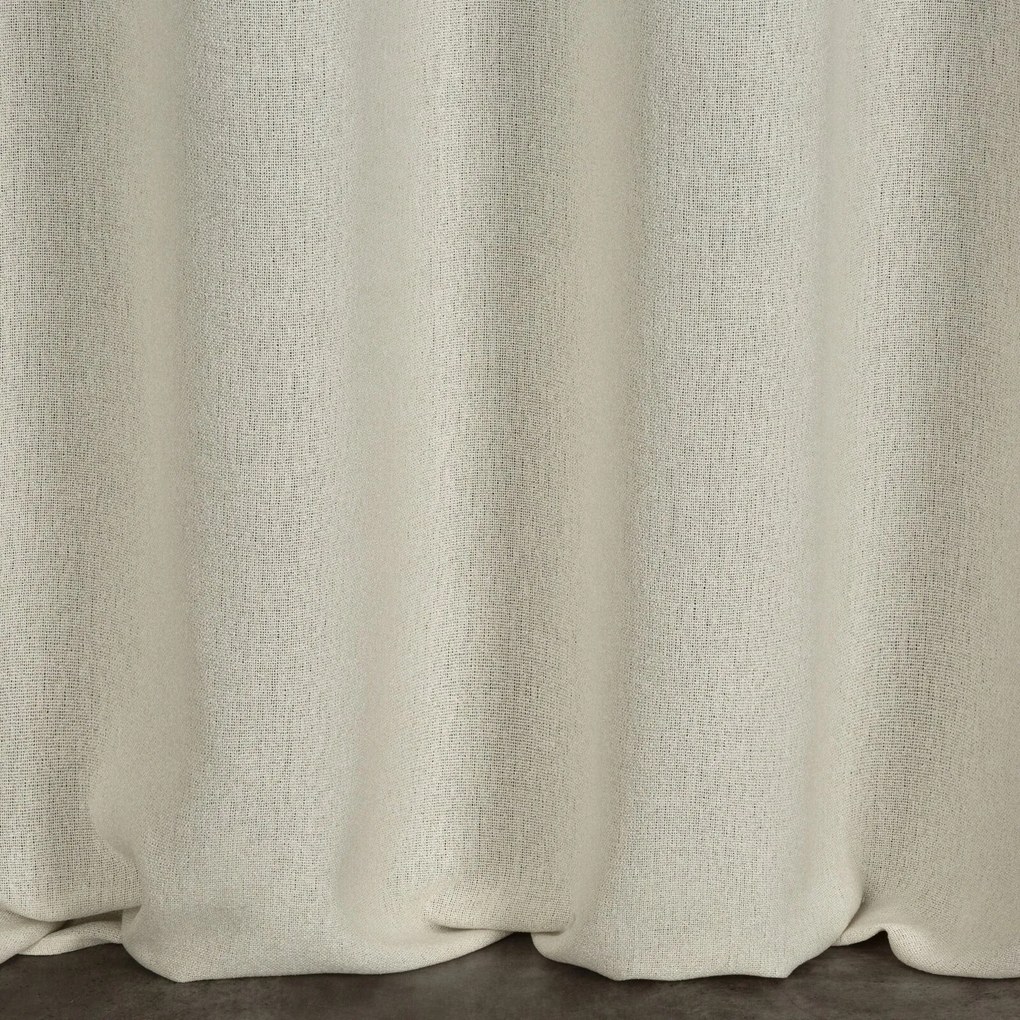 ZÁVES NA KRÚŽKOCH LIDIA 140X250 CM PRÍRODNÁ