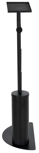 WENKO 26060100 - Súprava na WC COSENZA 32,5x72 cm čierna