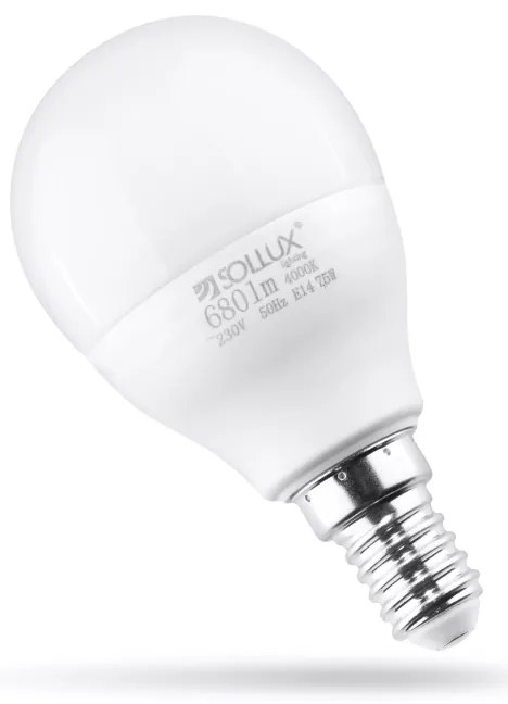 LED žiarovka E14 4000k 7,5w 680lm