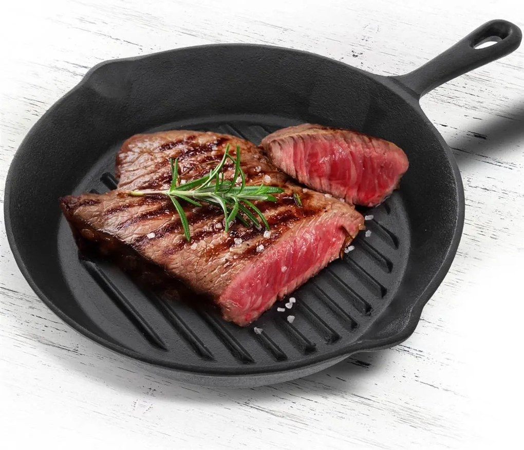 ORION liatinová grilovacia panvica, 24 cm