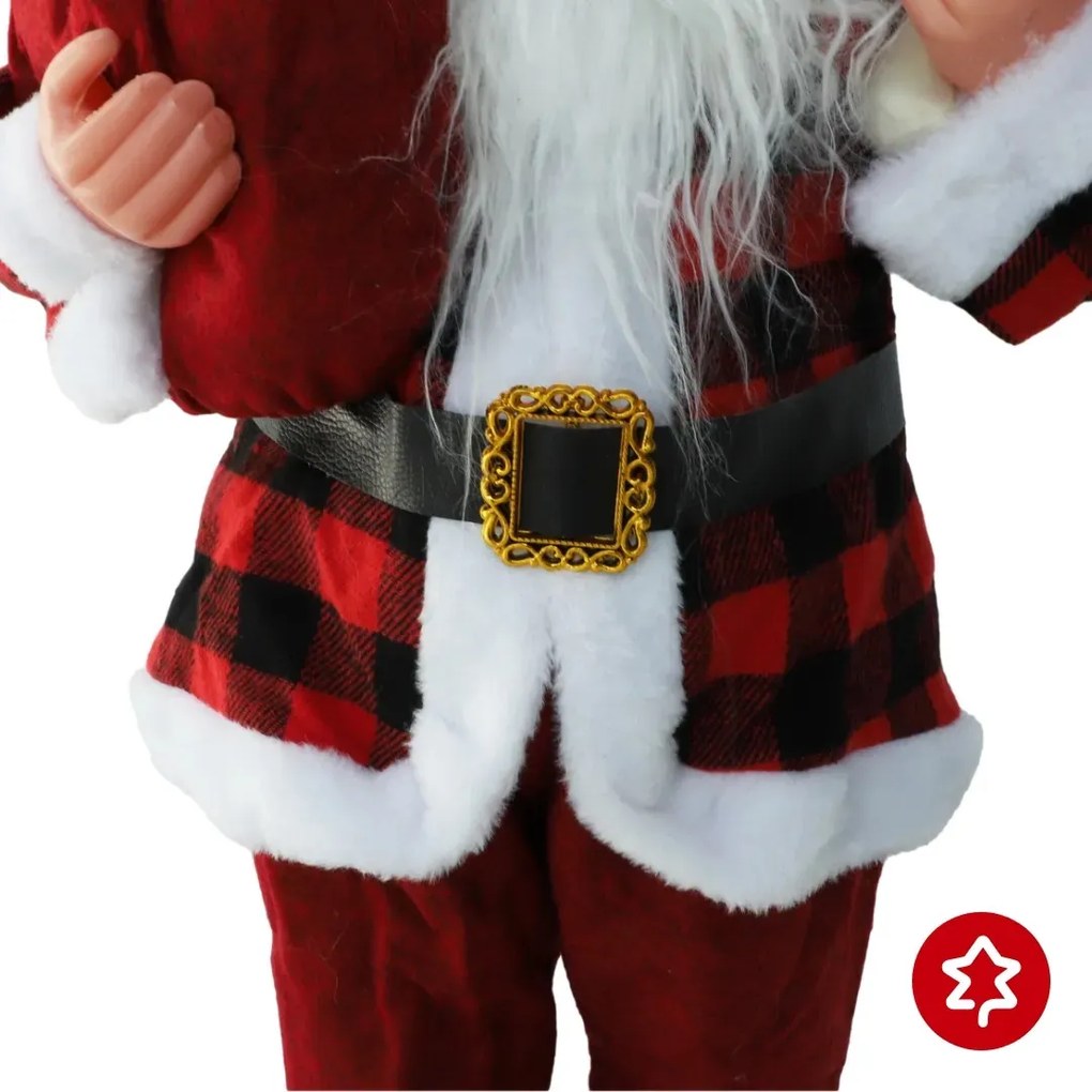 Santa Claus Modern Red 45 cm