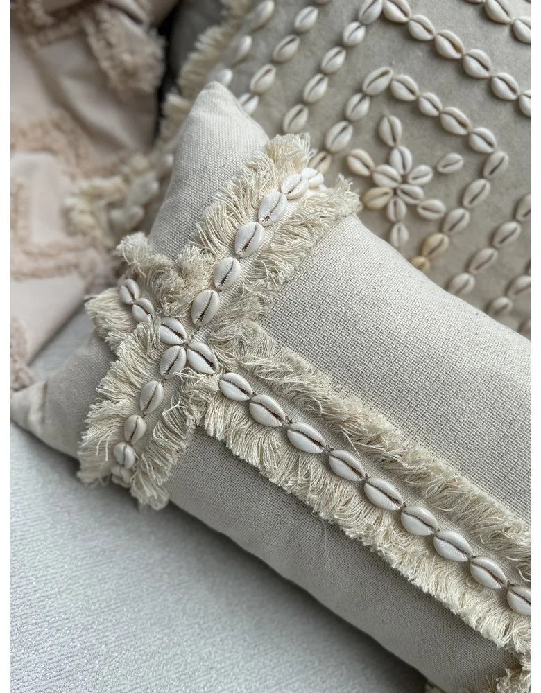 Bavlnená obliečka na vankúš 30x50 cm Seashells – Mioli Decor
