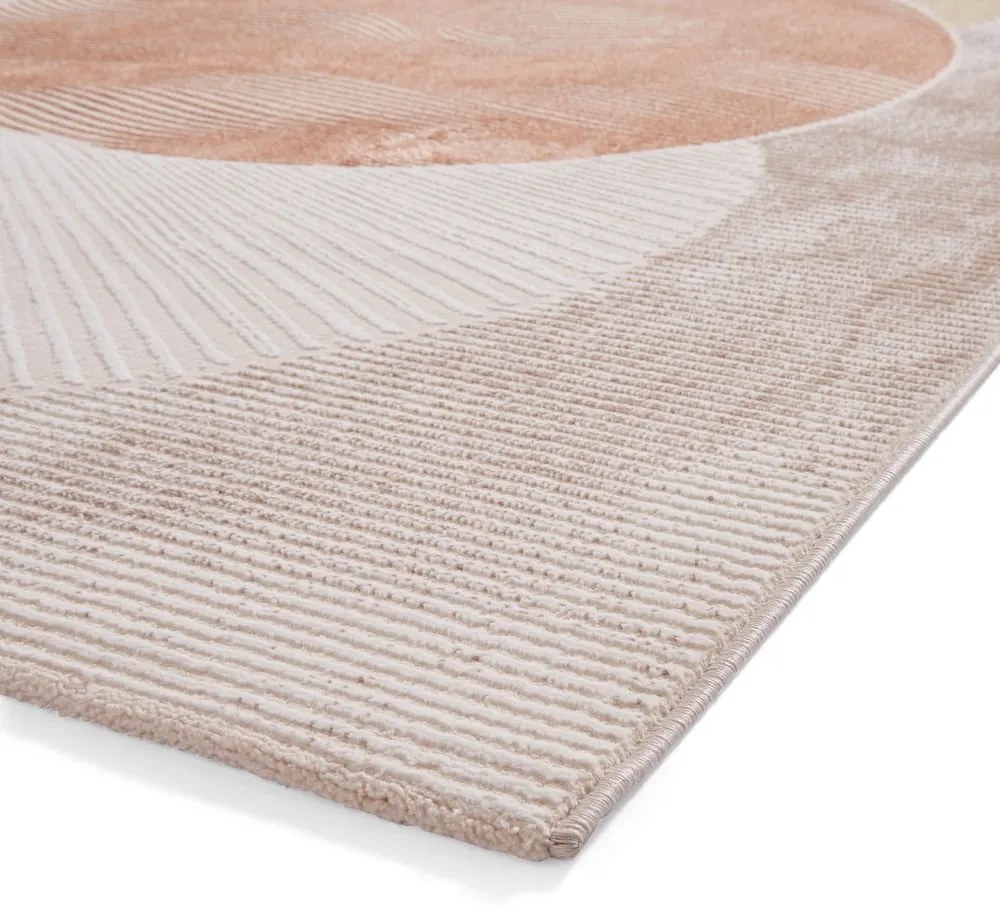 Ružovo-krémový koberec 120x170 cm Creation – Think Rugs