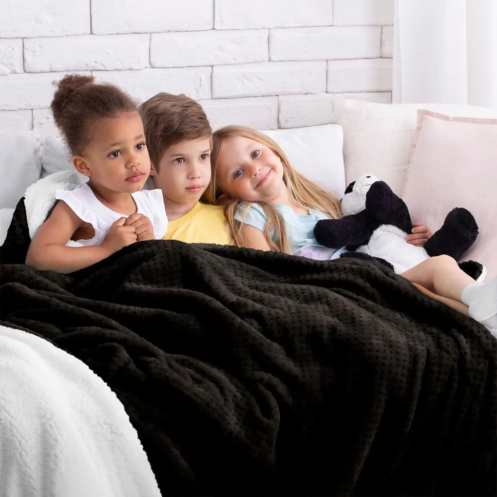 Deka AmeliaHome Shleepy čierna
