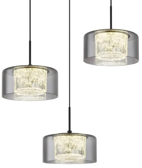 Globo 15634-3 - LED Luster na lanku FOGSY 3xLED/8W/230V