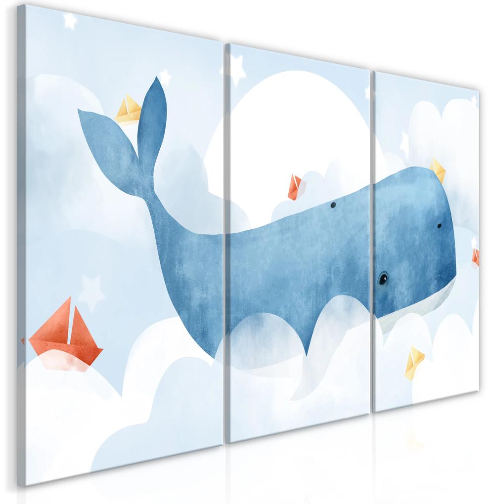Artgeist Obraz - Dream Of Whales (3 Parts) Veľkosť: 120x60, Verzia: Premium Print