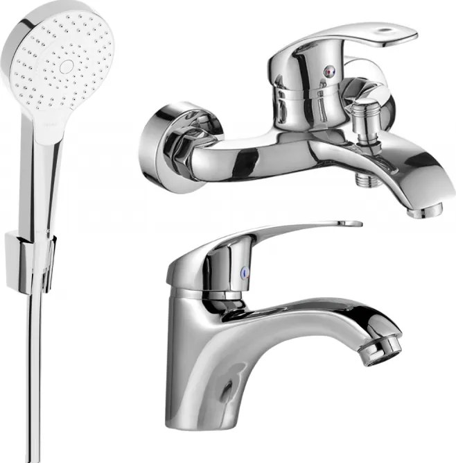 Mexen Fabia R05 vaňová súprava, chrómová - 746503R05-00
