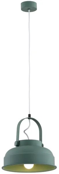 Argon 8287 - Luster na lanku DAKOTA 1xE27/15W/230V zelená