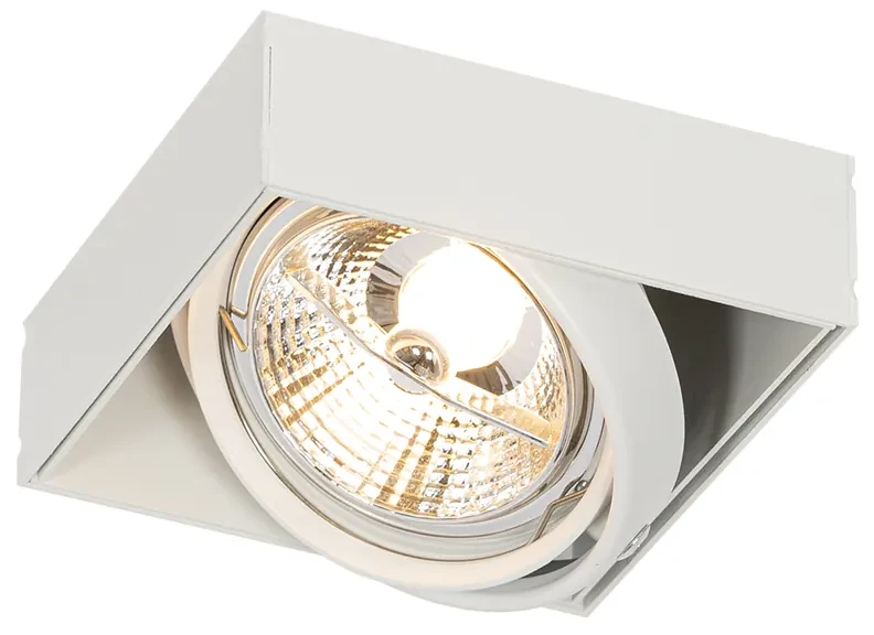 Zápustený reflektor biely GU10 AR70 bez rámu - Oneon
