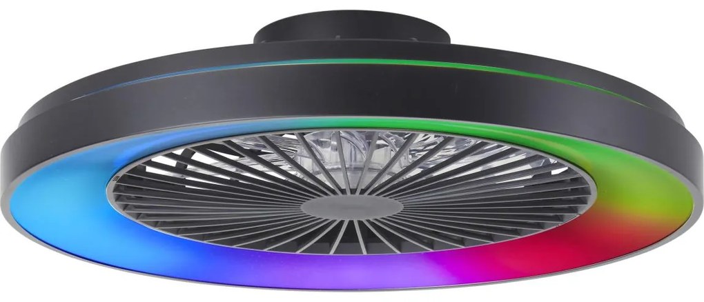 Brilliant - LED RGBW stmievateľný stropný ventilátor MAZZARO LED/24W/230V + DO
