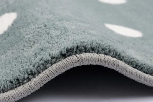 Koberec FD Lush bodky, mätový kruh