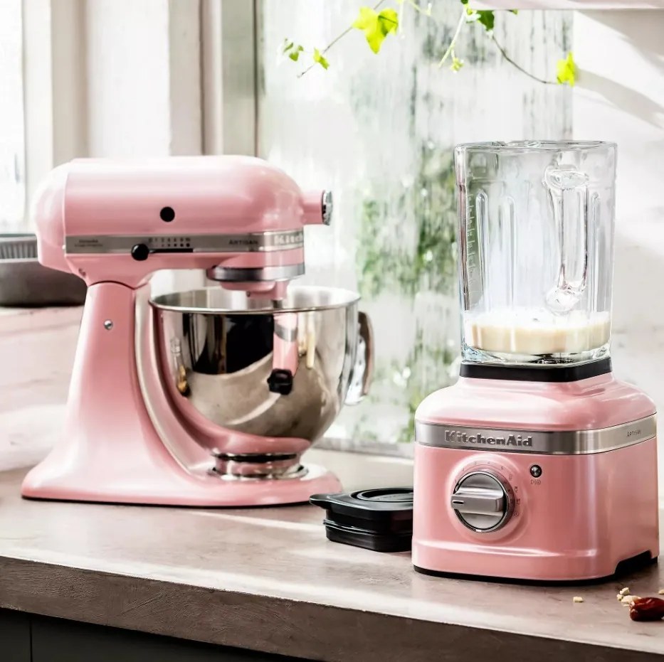Kuchynský robot KitchenAid Artisan 4,8 l, ružový satén, 5KSM175PSESP