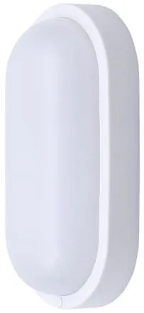 SOLIGHT LED vonkajšie prisadené svietidlo 13W/230V/910Lm/4000K/120°/IP54, oválne biele