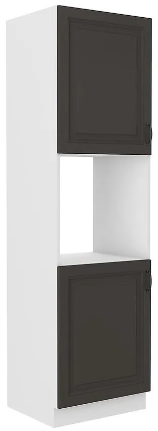 Kuchynská skrinka STILO grafit mat/biela 60dp-210 2f