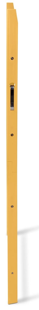 Drevený rebrík s háčikom, žltý