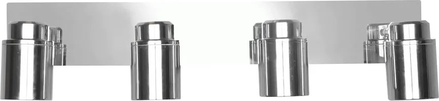 Kovové bodové svietidlo v lesklej striebornej farbe 19x52 cm Angelo - Trio