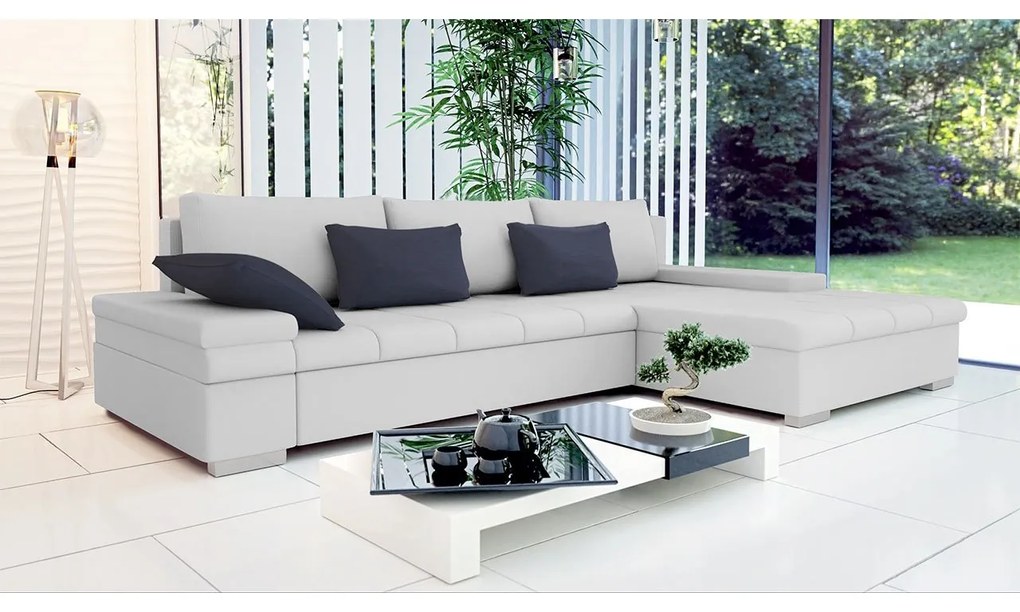 Rohová sedacia súprava Kanton Premium, Dostupné poťahy: Terra 15 + Terra 15 + Terra 06 ECO, Strana: pravá
