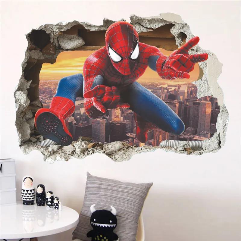 Samolepka na stenu "Spider-man 4" 50x70 cm
