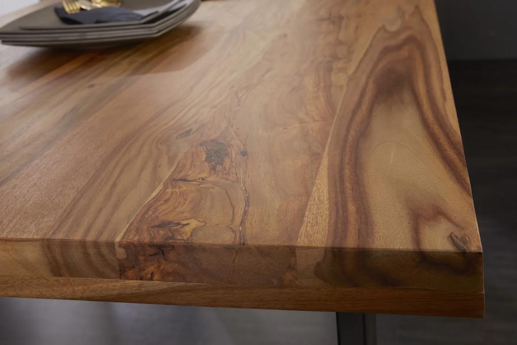 Jedálenský stôl 39868 160x90cm Masív drevo Palisander