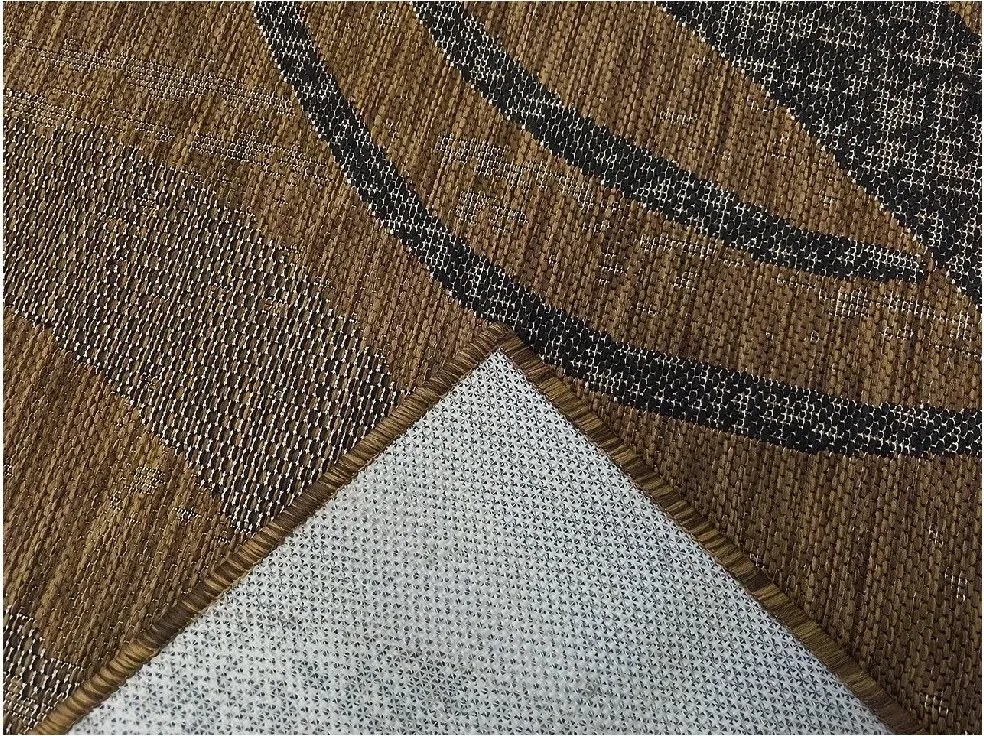 BE Koberec Eqos 0003 BROWN – hnedý obdĺžnikový Rozmer: 160x220 cm