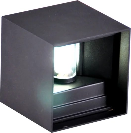 Vonkajšie nástenné svietidlo KIOTO 1xG9/5W/230V IP44 čierna