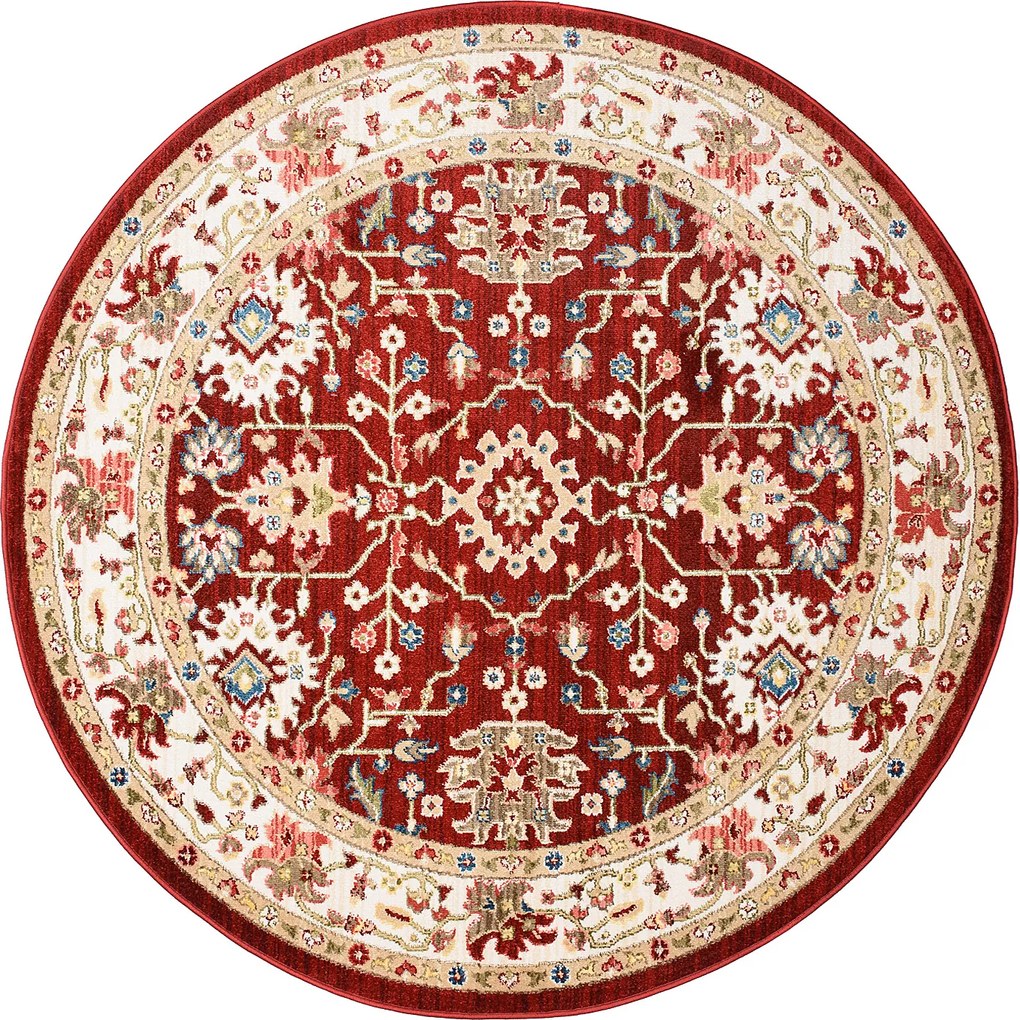 TA Koberec EF52B ČERVENÁ RIVOLI FPH Rozmer: 170x170 cm