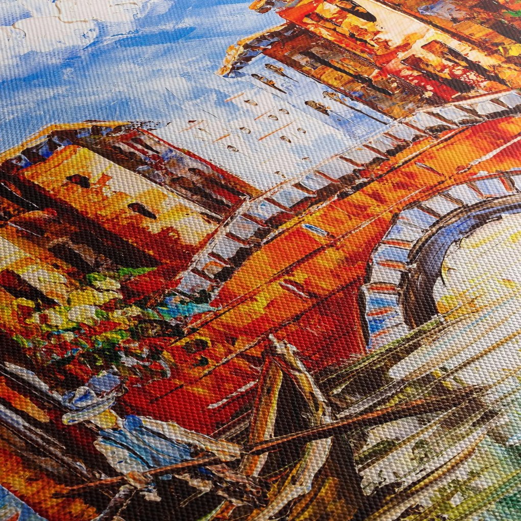 Obraz - Olejomaľba mesta III. (70x50 cm)
