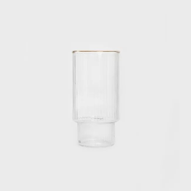 Pohár LYNN so zlatým okrajom 725777 400 ml