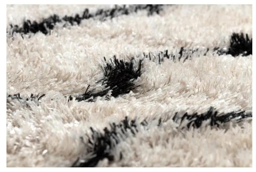 Kusový koberec shaggy Kylar krémový 2 180x270cm