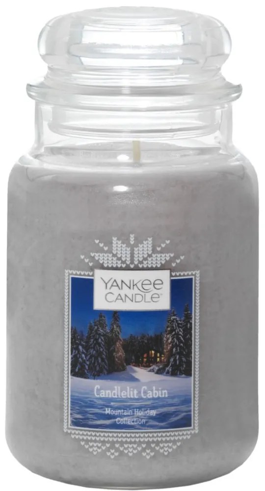 Yankee Candle vonná sviečka Candlelit Cabin Classic veľká