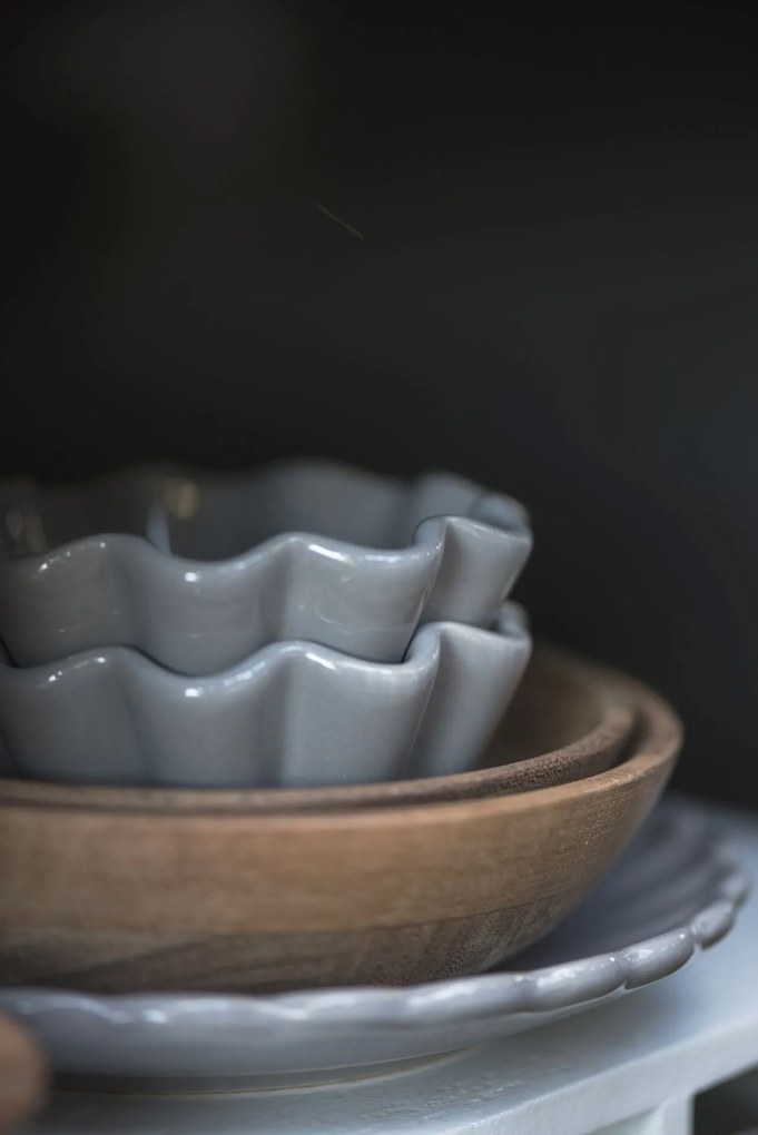 IB LAURSEN Keramická forma na muffiny Mynte French Grey