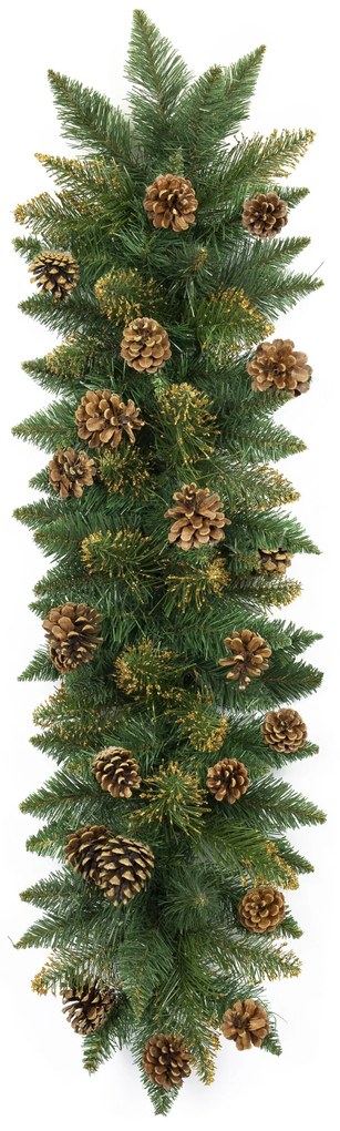 Girlanda so zlatými trblietkami 100cm