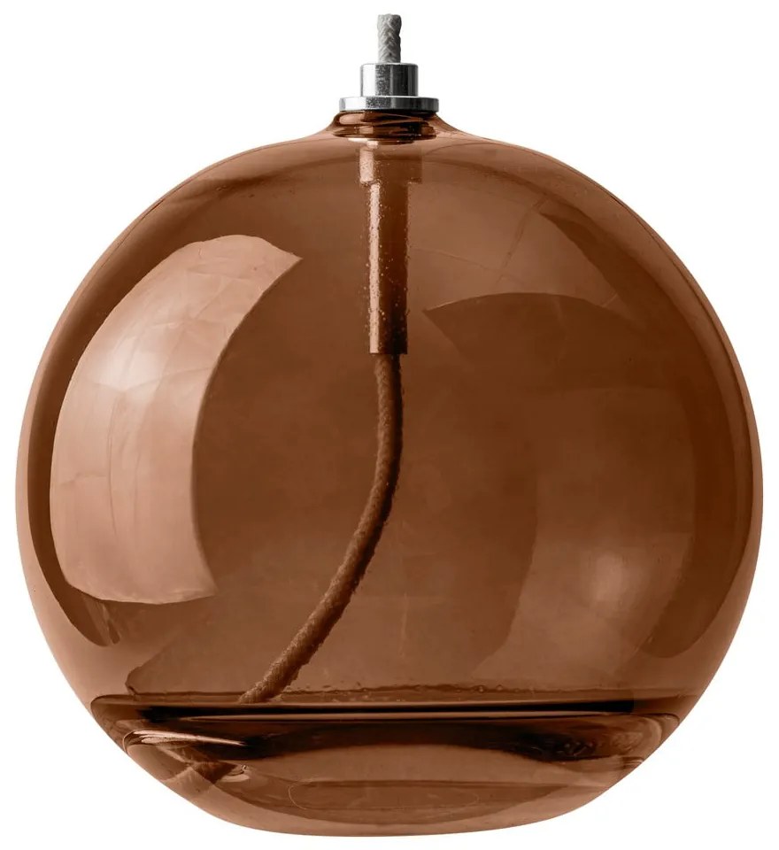 Sklenená olejová lampa (výška 11 cm) Aura – Mette Ditmer Denmark