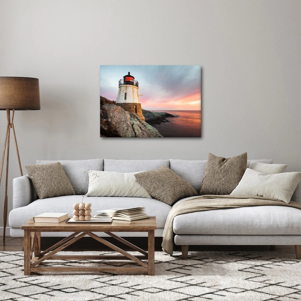 Obraz - Maják Castle Hill (70x50 cm)