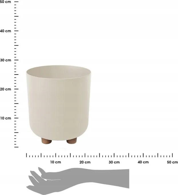 Plastový květináč na nožičkách Terra - výber z 6 prevedení