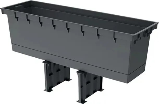 Truhlík s vkladom RETTO II biely