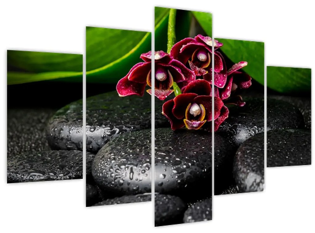 Obraz - Lávové kamene (150x105 cm)